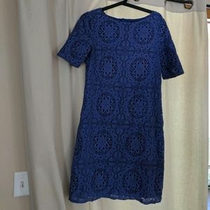 Unique floral lace shift dress - Un Deux Trois